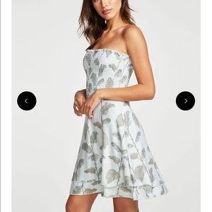 NWOT Chaser Cozy Knit Strapless Mini Dress Size S